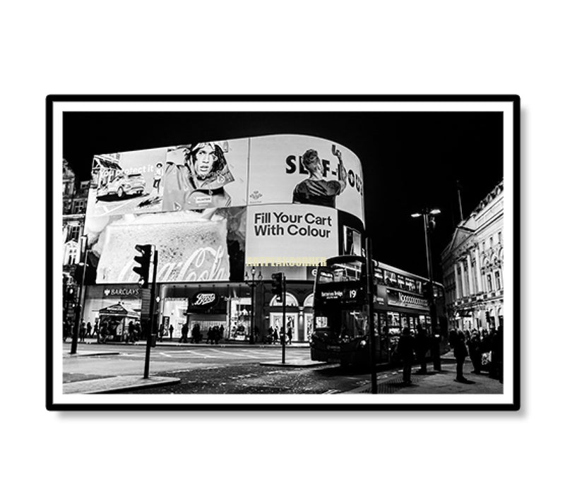 Cuadro Decoración -Un día en Piccadilly Circus